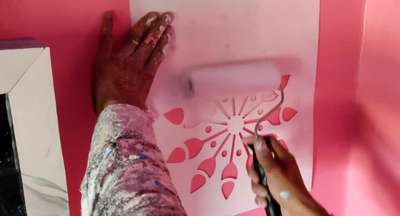 Wall Designs by Painting Works jamal contractor, Delhi | Kolo