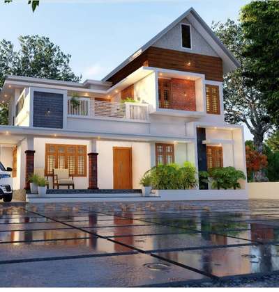 Exterior, Lighting Designs by Home Owner abdu razak, Malappuram | Kolo