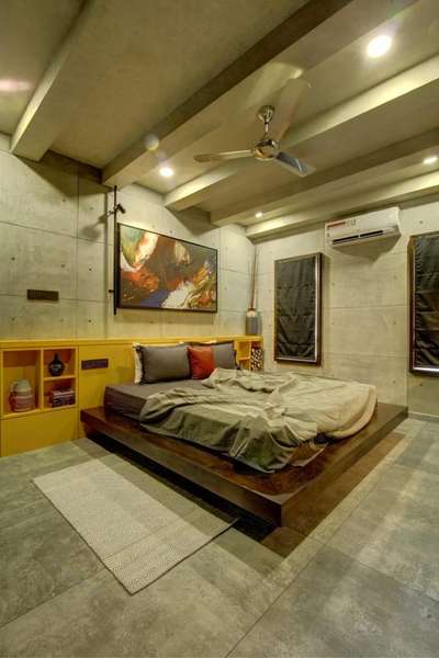 Furniture, Bedroom, Lighting, Storage Designs by Interior Designer Abdul Razeef, Kozhikode | Kolo