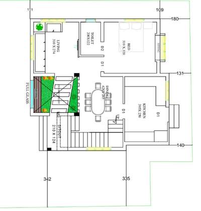 Plans Designs by Architect jithesh jithu, Kozhikode | Kolo