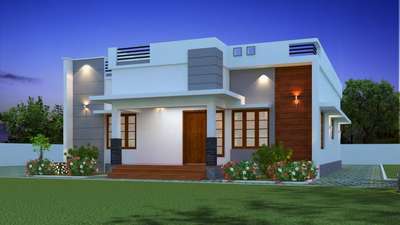 Exterior Designs by Contractor NK DEVELOPERS, Kannur | Kolo