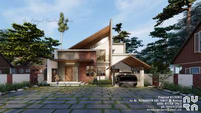 Exterior Designs by Architect Fahjid Tamton, Kozhikode | Kolo
