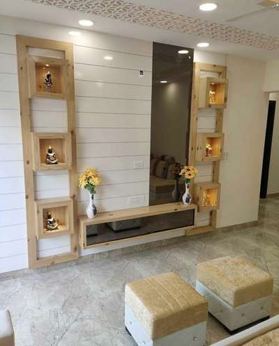 Living, Home Decor, Storage Designs by Interior Designer Moyals Interior, Gurugram | Kolo
