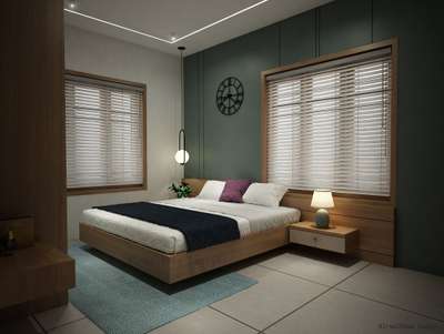 Bedroom, Furniture, Lighting, Storage, Wall, Window Designs by Interior Designer Nirmal bose, Thrissur | Kolo
