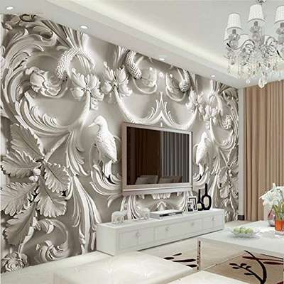 Living, Storage Designs by Building Supplies Interior wallpaper 5D 7808275197, Delhi | Kolo