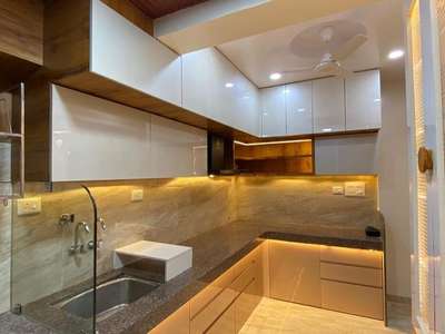Kitchen, Lighting, Storage Designs by Interior Designer D square  interior modular kitchen , Kollam | Kolo
