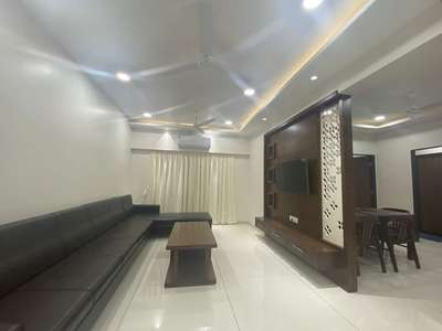 Ceiling, Furniture, Lighting, Living, Storage Designs by Interior Designer Ankit Sharma, Ujjain | Kolo