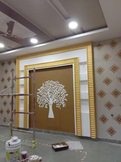 Ceiling, Lighting, Wall Designs by Painting Works Mohamed khalid, Sikar | Kolo