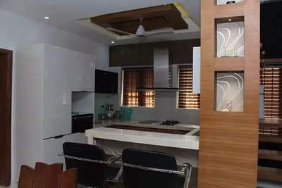 Dining, Kitchen, Wall Designs by Architect Sumesh Kollam, Kollam | Kolo