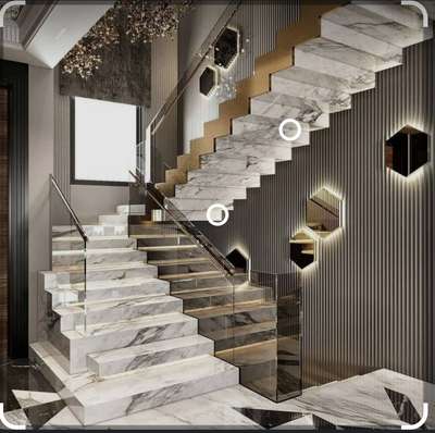 Staircase Designs by Architect Upender sorout architect, Faridabad | Kolo