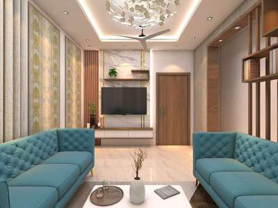 Lighting, Living, Furniture, Table, Storage Designs by Architect Mohd Rameez, Meerut | Kolo