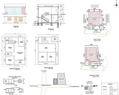 Plans Designs by Civil Engineer Geethu Krishnan, Thiruvananthapuram | Kolo