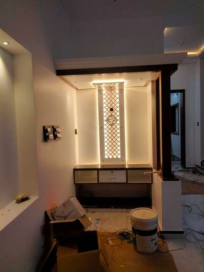 Lighting, Storage, Prayer Room Designs by Interior Designer sajith pp, Kannur | Kolo