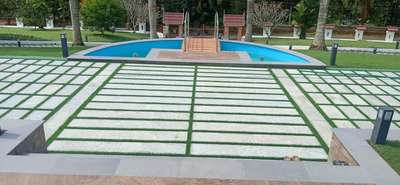 Flooring, Outdoor Designs by Contractor Binoy KG, Kottayam | Kolo