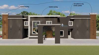 Exterior Designs by Interior Designer Bharat Koli, Faridabad | Kolo