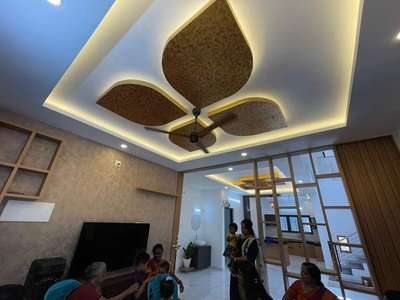 Ceiling, Lighting, Storage Designs by Interior Designer shiju philip, Pathanamthitta | Kolo