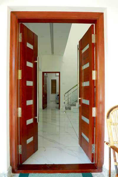 Door Designs by Civil Engineer Neeraj Kanjany, Thrissur | Kolo