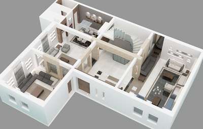Plans Designs by 3D & CAD Prajeesh  Pappini, Thrissur | Kolo