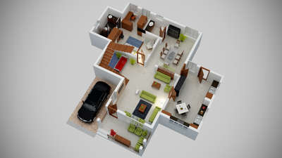 Plans Designs by Interior Designer jayesh jay, Malappuram | Kolo