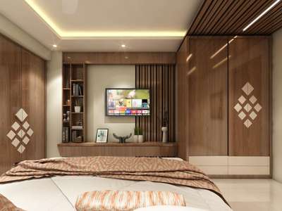 Furniture, Lighting, Bedroom, Storage Designs by Interior Designer Mohit Sharma, Jaipur | Kolo