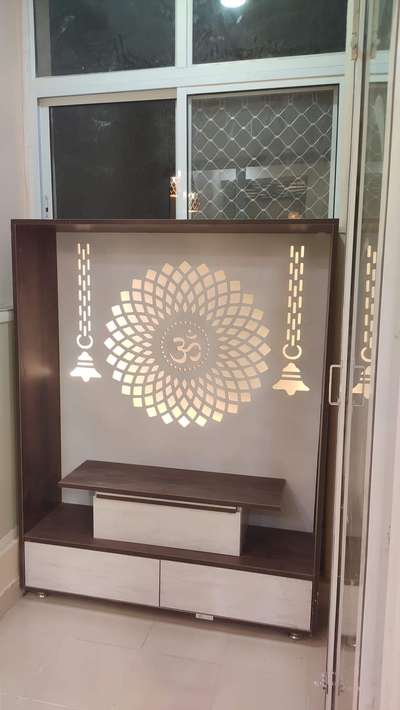 Prayer Room, Storage Designs by Interior Designer Mohd Wasim, Gurugram | Kolo