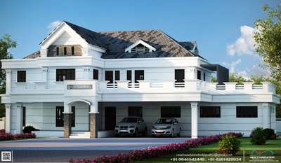 Exterior Designs by Architect NEW FOUNDATION  BUILDERS , Thrissur | Kolo
