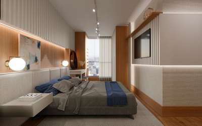Furniture, Lighting, Storage, Bedroom, Wall Designs by Interior Designer ER Gaurav Arya, Ghaziabad | Kolo