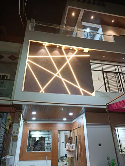 Exterior, Lighting Designs by Electric Works Lokesh Jatwa, Ujjain | Kolo