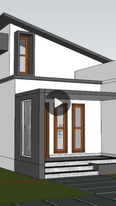 Kitchen, Exterior, Living Designs by Architect leout Architects, Kollam | Kolo