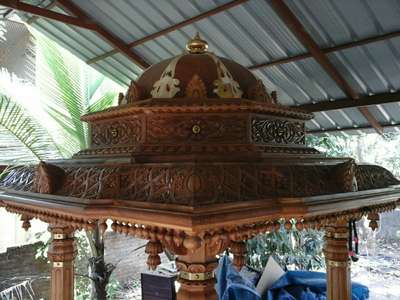 Prayer Room, Storage Designs by Interior Designer Ramdas Raju Ramdas Raju, Thrissur | Kolo