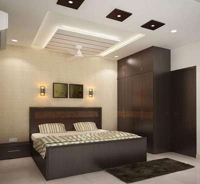 Ceiling, Lighting, Furniture, Storage, Bedroom Designs by Interior Designer CASA  Interiors , Ernakulam | Kolo