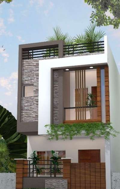 Exterior Designs by Flooring Aziz patel Kantrksan, Indore | Kolo