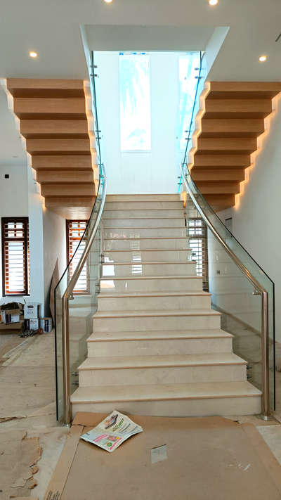 Staircase Designs by Contractor Nieos  Tech, Kannur | Kolo
