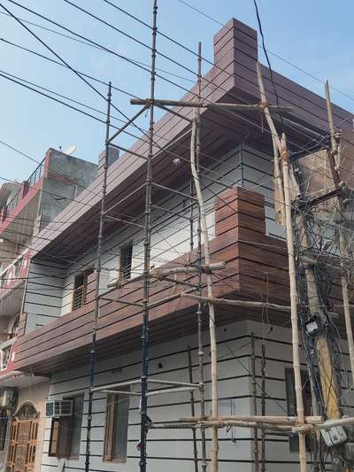 Exterior Designs by Building Supplies Hindustan Aluminium Traders Acp hpl, Faridabad | Kolo