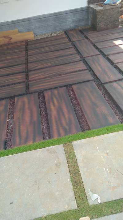 Outdoor, Flooring Designs by Contractor Antony pp Antony p p, Thrissur | Kolo