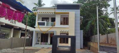Exterior Designs by Contractor CM BRAND HOME TOUR Home, Kollam | Kolo