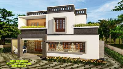 Exterior Designs by Contractor govindan  namboothiri , Ernakulam | Kolo