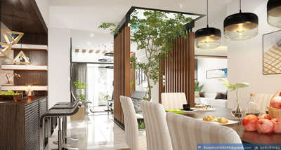 Dining, Living, Home Decor Designs by Interior Designer Ramshad Rk, Kozhikode | Kolo