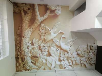 Wall Designs by Painting Works multipleart wallpaper and texture, Indore | Kolo