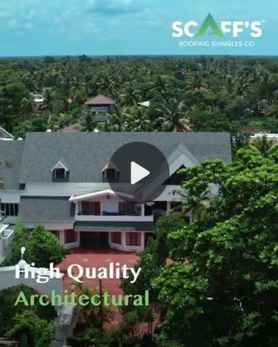 Exterior, Roof Designs by Service Provider SCAFFS ROOFING CO BUILDERS  INTERIORS, Ernakulam | Kolo