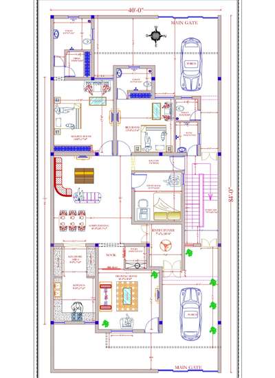 Plans Designs by Civil Engineer Subhan Ansari, Gautam Buddh Nagar | Kolo