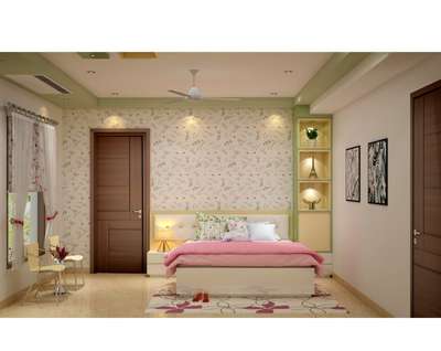 Furniture, Bedroom, Door, Lighting, Storage Designs by Architect Ar  Shubham jain, Delhi | Kolo
