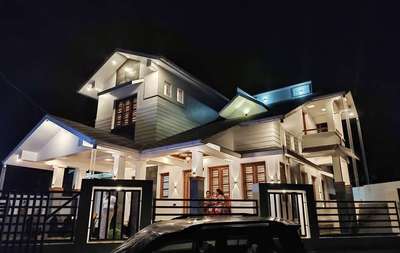 Exterior, Lighting Designs by Building Supplies Abin  Surendran , Kannur | Kolo