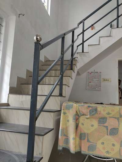 Staircase Designs by Fabrication & Welding Vineeth V-TecH, Ernakulam | Kolo