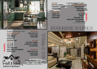 Kitchen, Living, Home Decor, Furniture Designs by Interior Designer Nikhil Raghu, Thrissur | Kolo