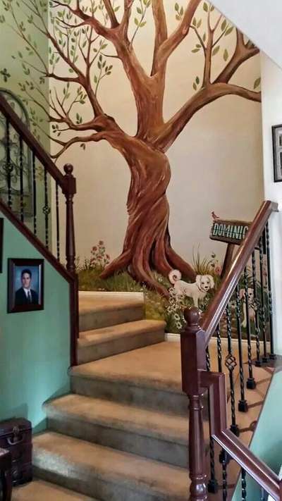 Staircase Designs by Painting Works MIRZA ARMAAN 8920503036, Delhi | Kolo