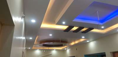 Ceiling, Lighting Designs by Contractor sharaf konni, Pathanamthitta | Kolo