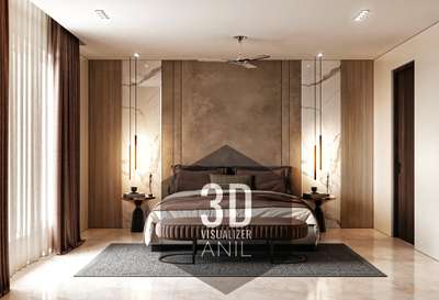 Furniture, Storage, Bedroom, Wall Designs by Interior Designer Anil kumar, Gurugram | Kolo