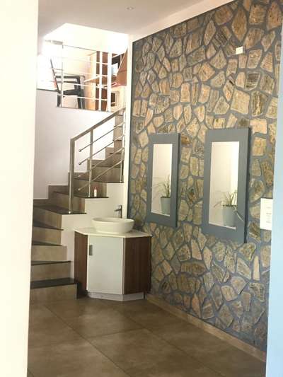 Dining, Storage, Staircase, Wall Designs by Contractor Aspect Builders, Palakkad | Kolo