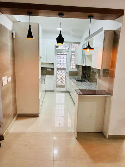 Kitchen, Lighting, Storage Designs by Contractor Gajendra  Singh, Faridabad | Kolo